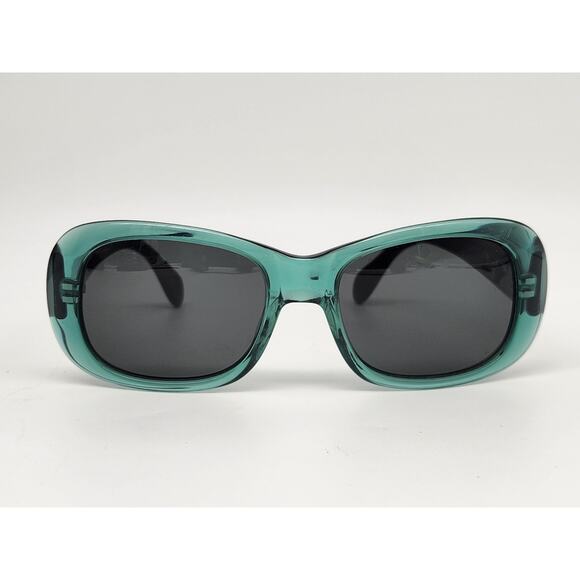 Vintage Mikli par Mikli Green Frame Sunglasses 7150 - Size S main image 4